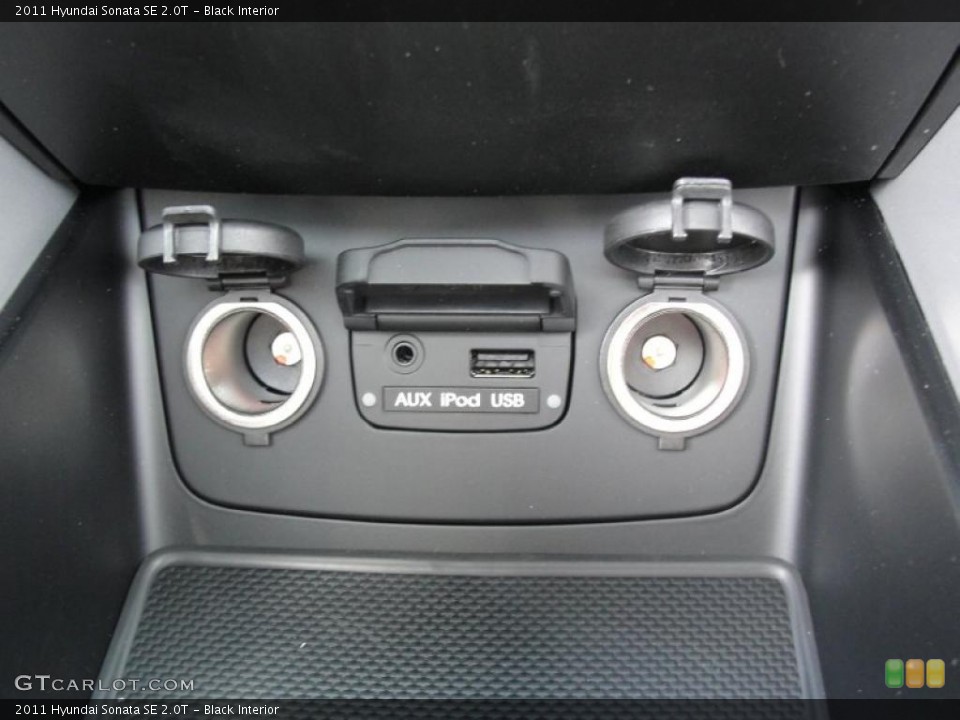 Black Interior Controls for the 2011 Hyundai Sonata SE 2.0T #47127765