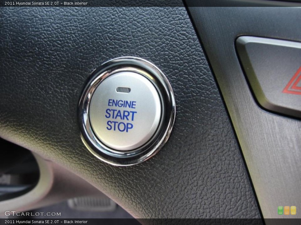 Black Interior Controls for the 2011 Hyundai Sonata SE 2.0T #47127795