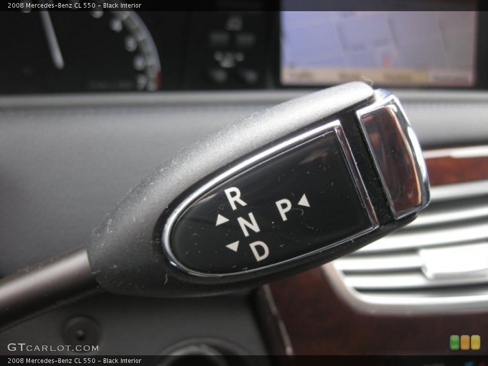 Black Interior Transmission for the 2008 Mercedes-Benz CL 550 #47128707