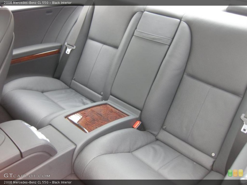 Black Interior Photo for the 2008 Mercedes-Benz CL 550 #47128752