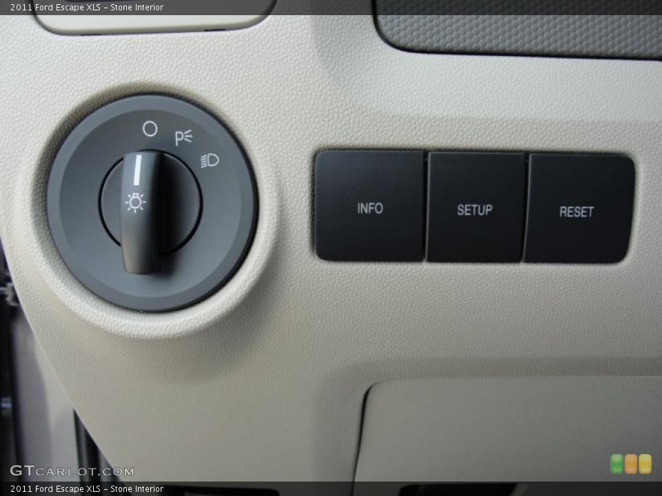 Stone Interior Controls for the 2011 Ford Escape XLS #47129007