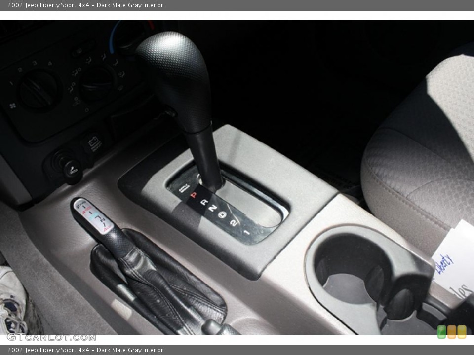 Dark Slate Gray Interior Transmission for the 2002 Jeep Liberty Sport 4x4 #47129889