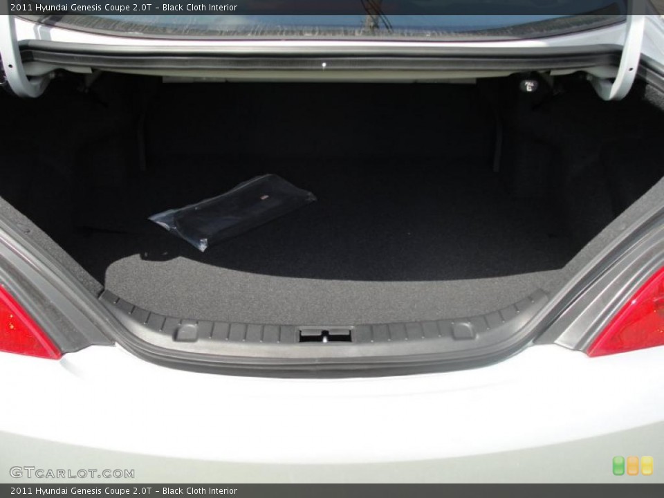 Black Cloth Interior Trunk for the 2011 Hyundai Genesis Coupe 2.0T #47130459
