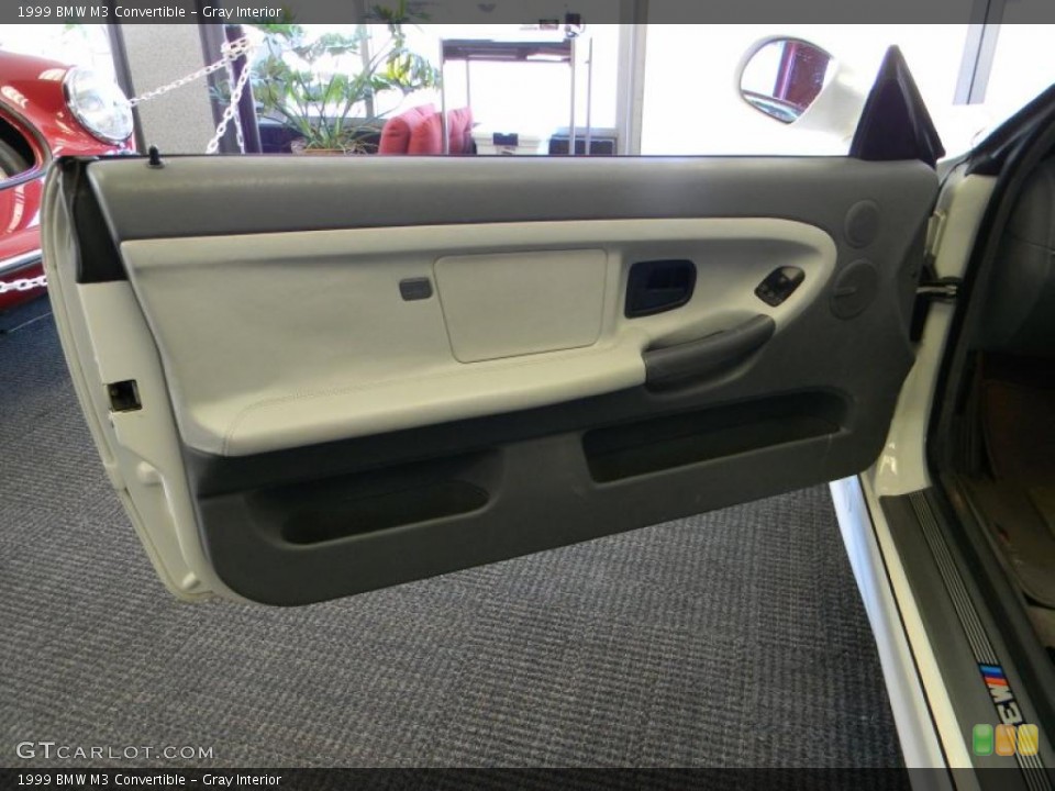 Gray Interior Door Panel for the 1999 BMW M3 Convertible #47130690
