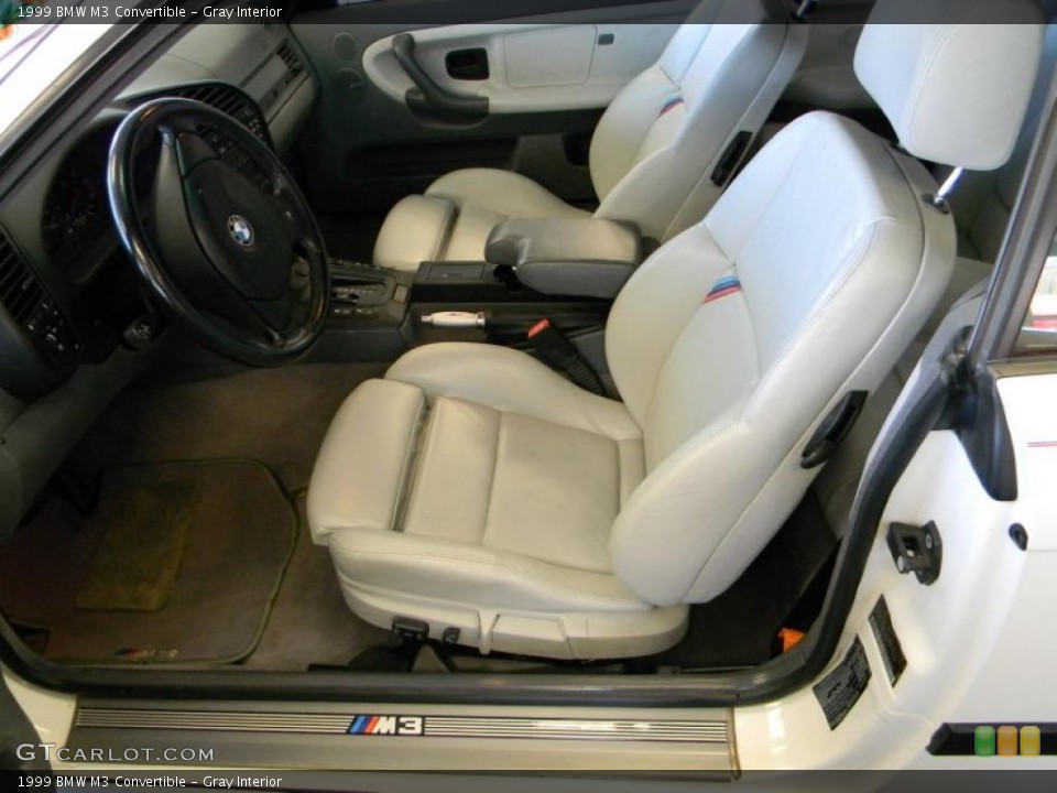 Gray Interior Photo for the 1999 BMW M3 Convertible #47130705