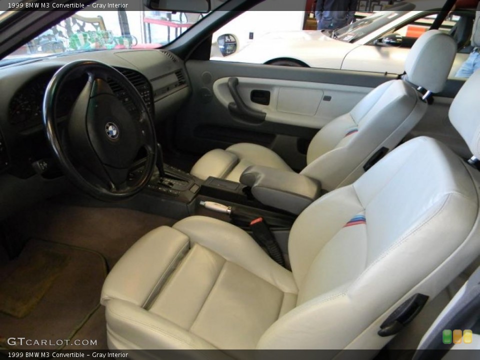 Gray Interior Photo for the 1999 BMW M3 Convertible #47130735