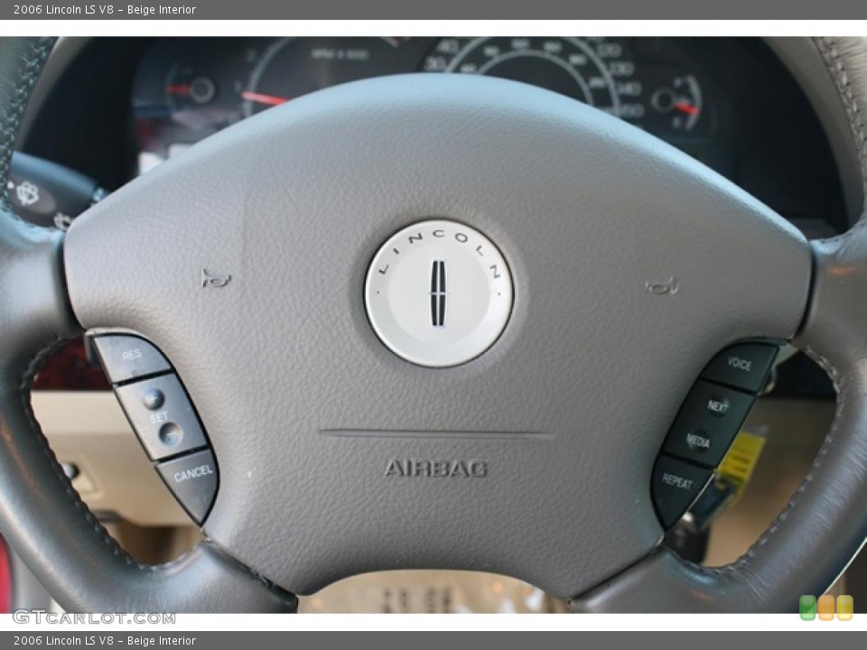 Beige Interior Controls for the 2006 Lincoln LS V8 #47130786