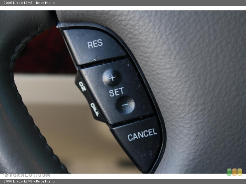 Beige Interior Controls for the 2006 Lincoln LS V8 #47130801