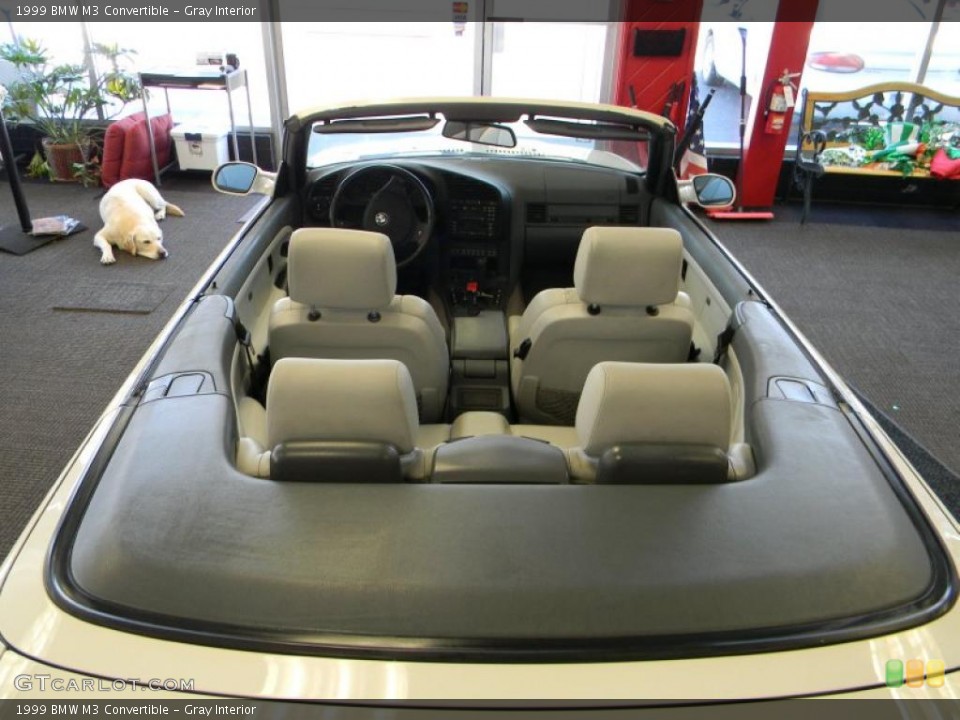 Gray Interior Photo for the 1999 BMW M3 Convertible #47130885