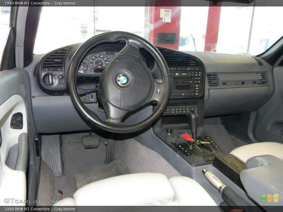 Gray Interior Dashboard for the 1999 BMW M3 Convertible #47130900