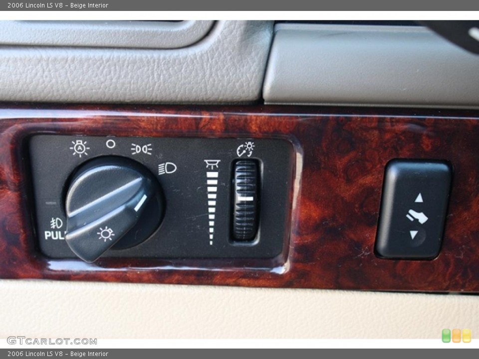 Beige Interior Controls for the 2006 Lincoln LS V8 #47130930