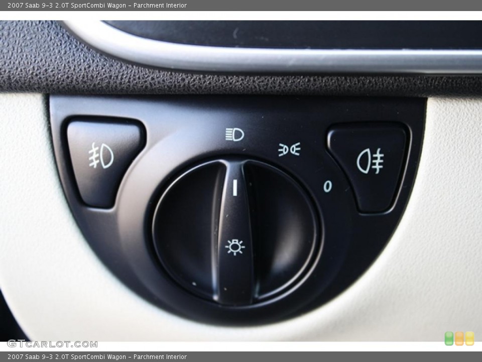 Parchment Interior Controls for the 2007 Saab 9-3 2.0T SportCombi Wagon #47131497