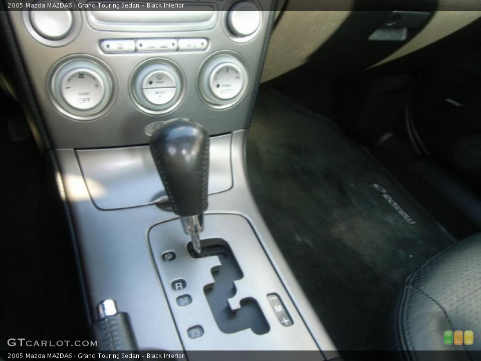 Black Interior Transmission for the 2005 Mazda MAZDA6 i Grand Touring Sedan #47132475