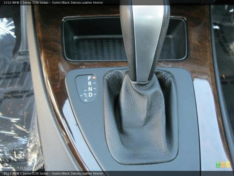 Oyster/Black Dakota Leather Interior Transmission for the 2010 BMW 3 Series 328i Sedan #47133648