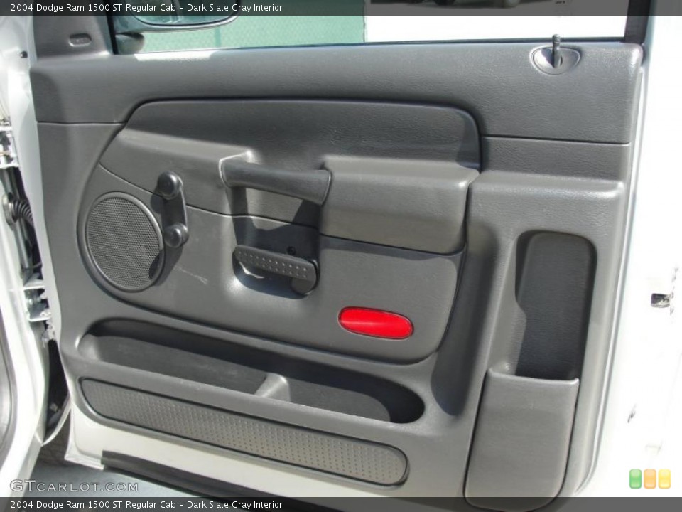 Dark Slate Gray Interior Door Panel for the 2004 Dodge Ram 1500 ST Regular Cab #47134131