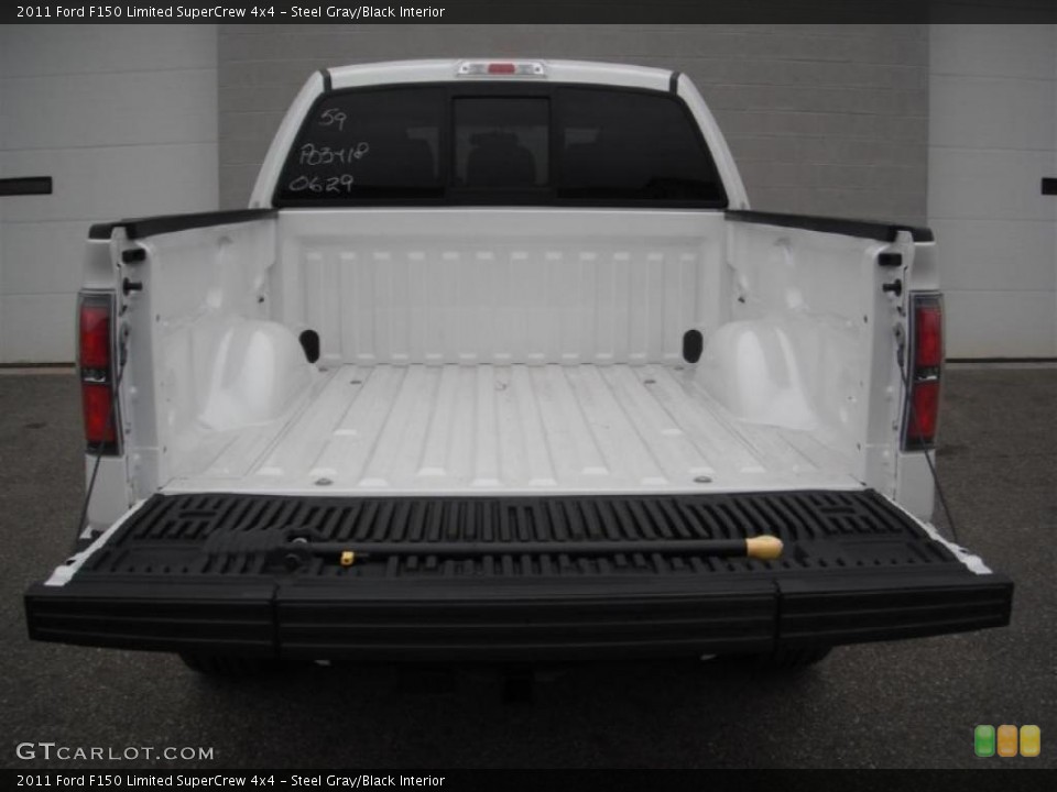 Steel Gray/Black Interior Trunk for the 2011 Ford F150 Limited SuperCrew 4x4 #47136018