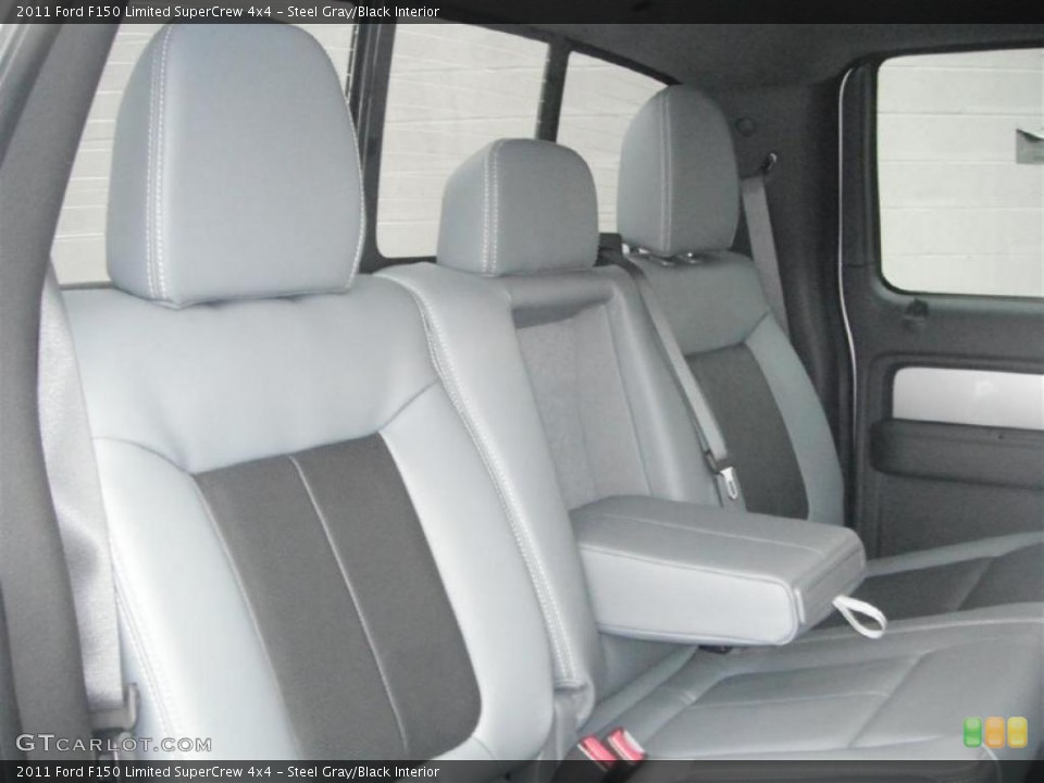 Steel Gray/Black Interior Photo for the 2011 Ford F150 Limited SuperCrew 4x4 #47136345