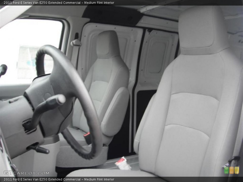 Medium Flint Interior Photo for the 2011 Ford E Series Van E250 Extended Commercial #47136732