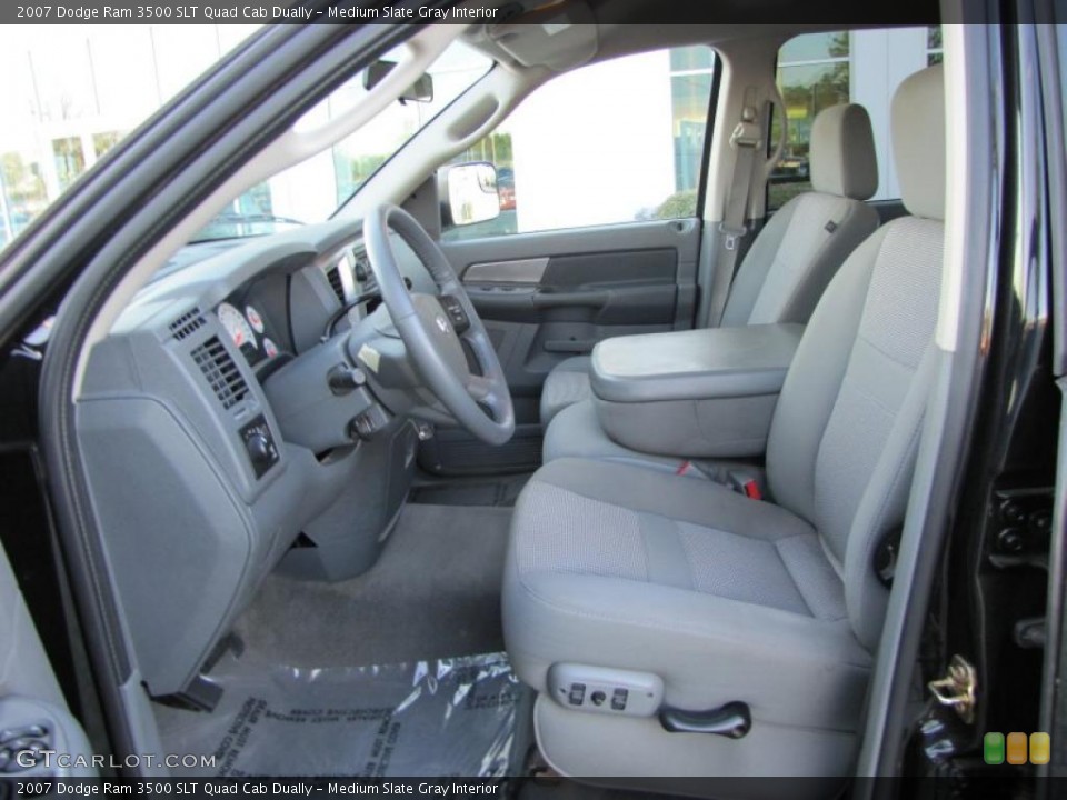 Medium Slate Gray Interior Photo for the 2007 Dodge Ram 3500 SLT Quad Cab Dually #47138040