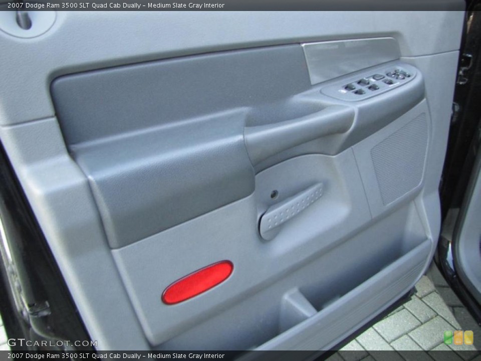 Medium Slate Gray Interior Door Panel for the 2007 Dodge Ram 3500 SLT Quad Cab Dually #47138052
