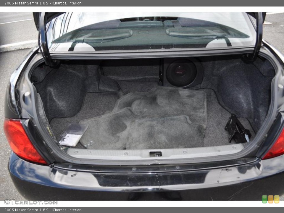Charcoal Interior Trunk for the 2006 Nissan Sentra 1.8 S #47138142