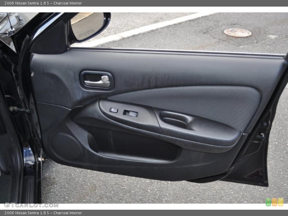 Charcoal Interior Door Panel for the 2006 Nissan Sentra 1.8 S #47138343
