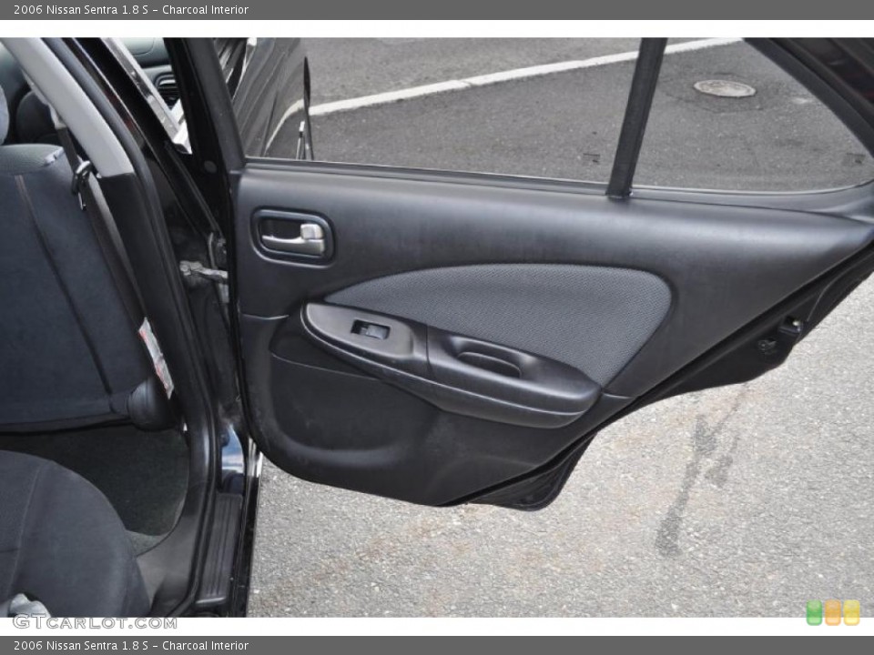Charcoal Interior Door Panel for the 2006 Nissan Sentra 1.8 S #47138352