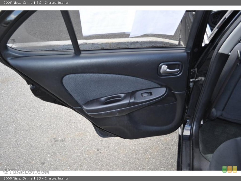 Charcoal Interior Door Panel for the 2006 Nissan Sentra 1.8 S #47138364