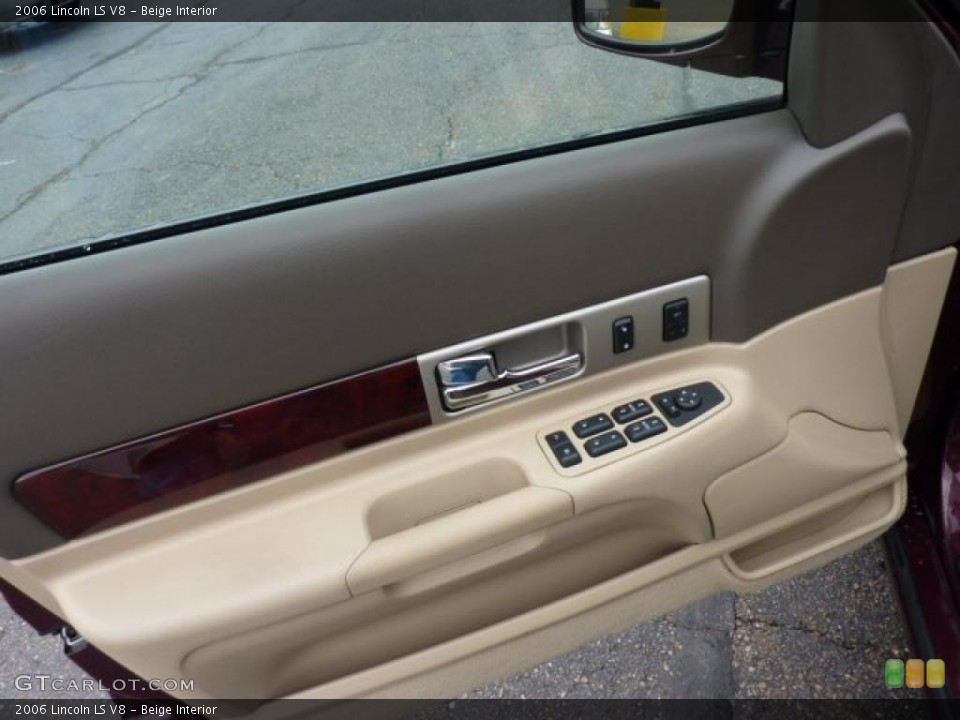 Beige Interior Door Panel for the 2006 Lincoln LS V8 #47138889