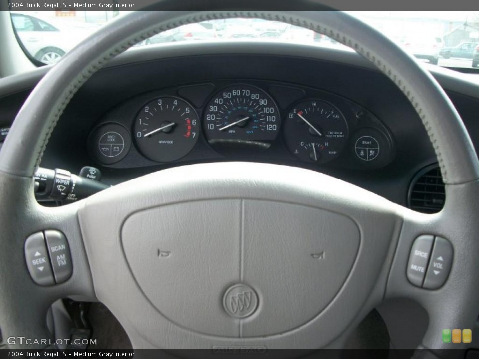 Medium Gray Interior Steering Wheel for the 2004 Buick Regal LS #47141472