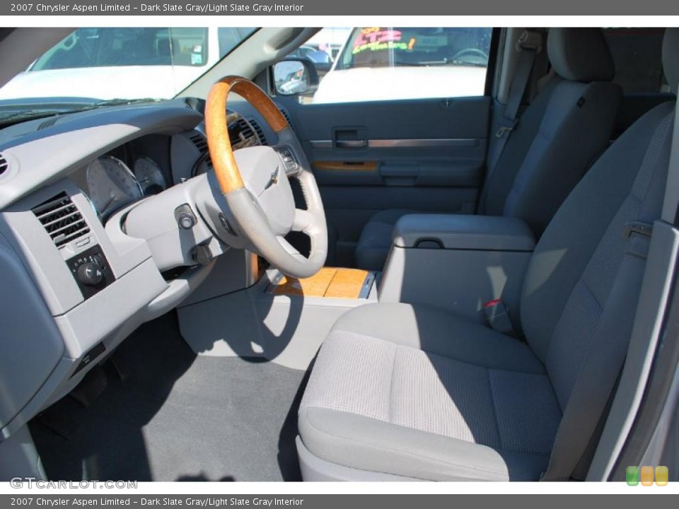 Dark Slate Gray/Light Slate Gray Interior Photo for the 2007 Chrysler Aspen Limited #47143587