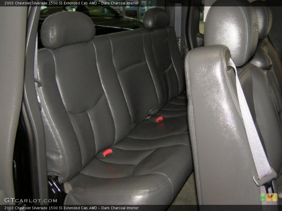 Dark Charcoal Interior Photo for the 2003 Chevrolet Silverado 1500 SS Extended Cab AWD #47144064