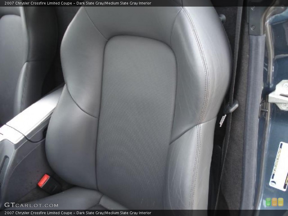 Dark Slate Gray/Medium Slate Gray Interior Photo for the 2007 Chrysler Crossfire Limited Coupe #47144448