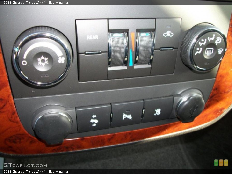 Ebony Interior Controls for the 2011 Chevrolet Tahoe LS 4x4 #47144493