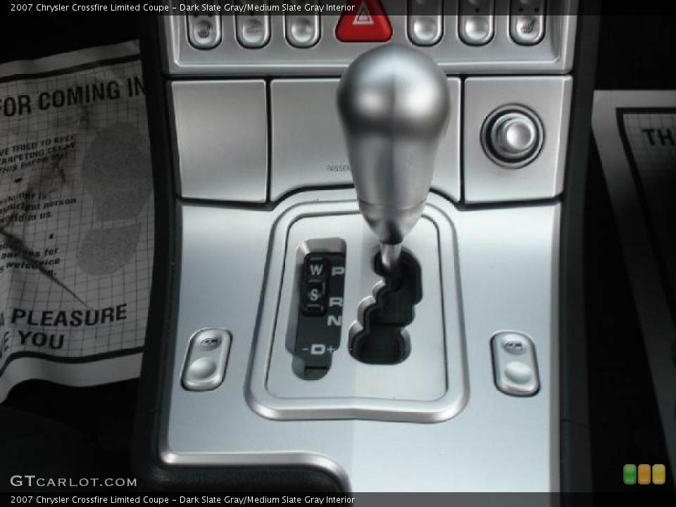 Dark Slate Gray/Medium Slate Gray Interior Transmission for the 2007 Chrysler Crossfire Limited Coupe #47144520