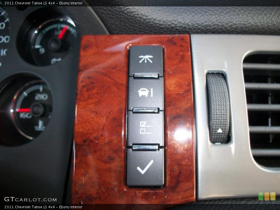 Ebony Interior Controls for the 2011 Chevrolet Tahoe LS 4x4 #47144523