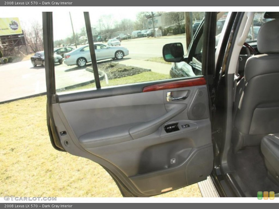 Dark Gray Interior Door Panel for the 2008 Lexus LX 570 #47144772