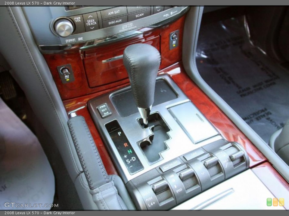 Dark Gray Interior Transmission for the 2008 Lexus LX 570 #47144892