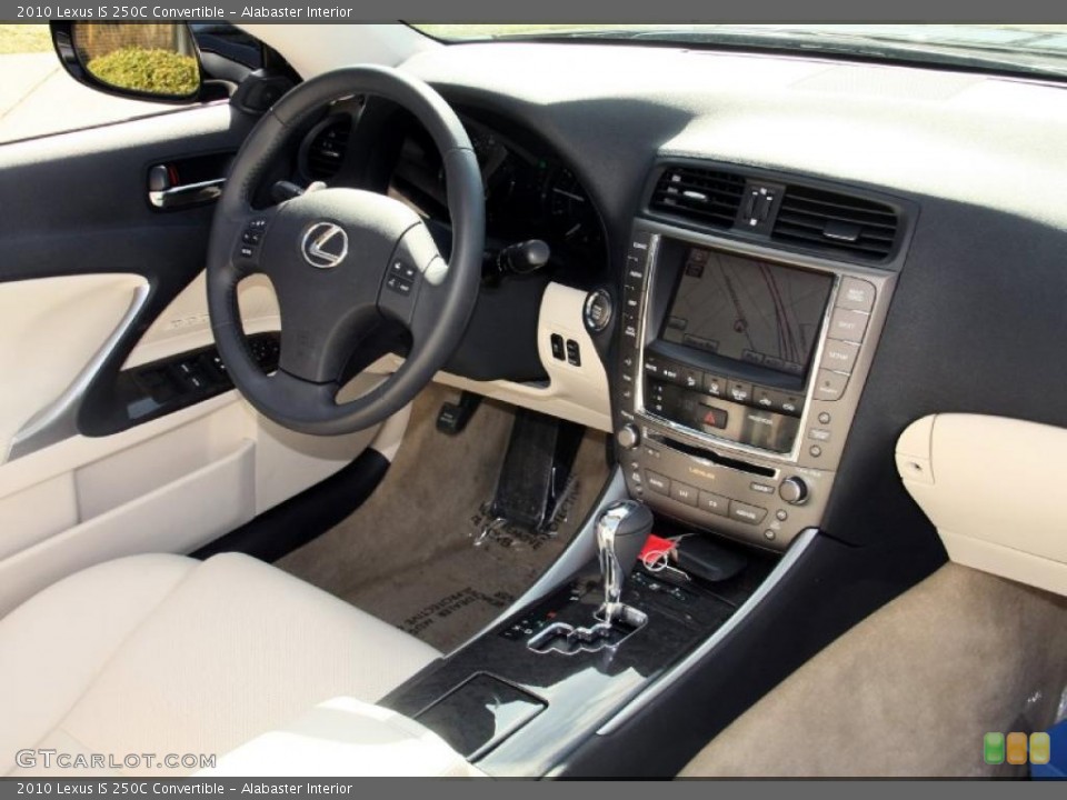 Alabaster Interior Dashboard for the 2010 Lexus IS 250C Convertible #47145039