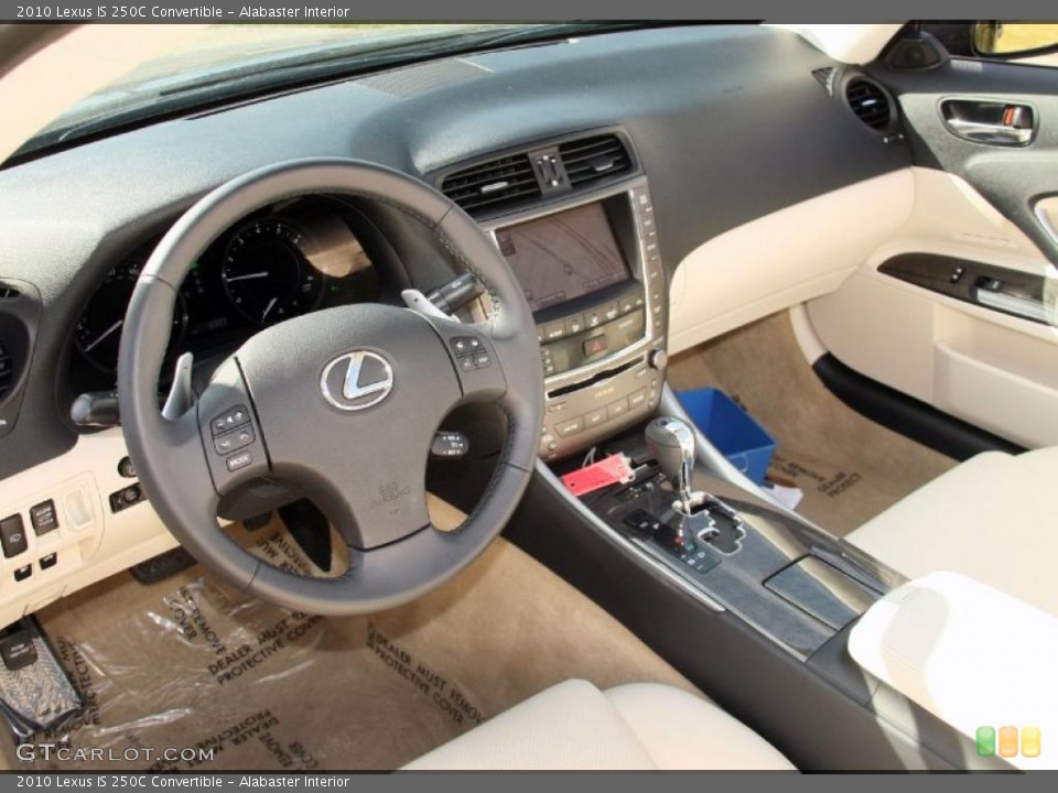 Alabaster Interior Prime Interior for the 2010 Lexus IS 250C Convertible #47145090