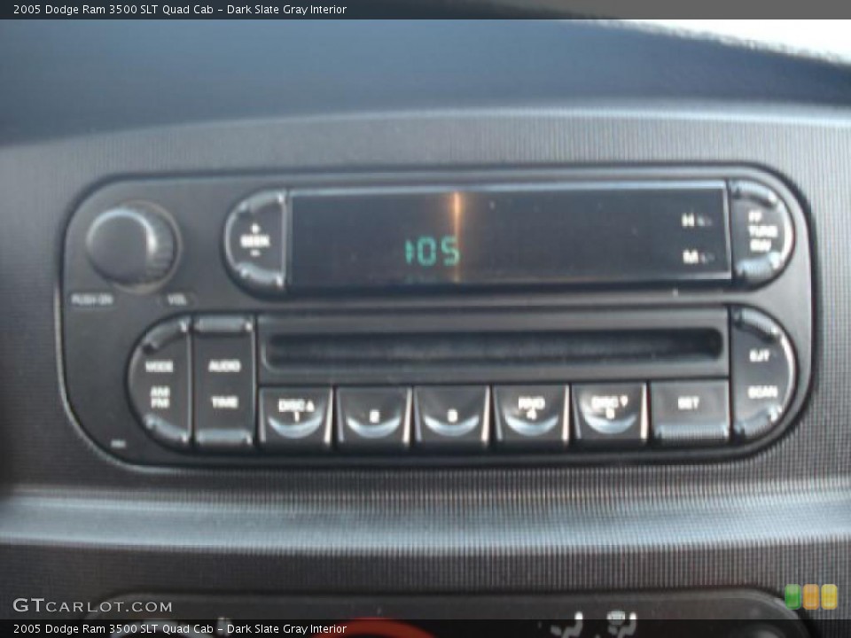 Dark Slate Gray Interior Controls for the 2005 Dodge Ram 3500 SLT Quad Cab #47145720