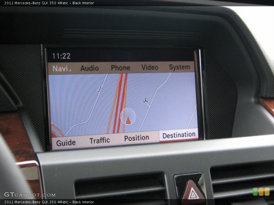 Black Interior Navigation for the 2011 Mercedes-Benz GLK 350 4Matic #47146131
