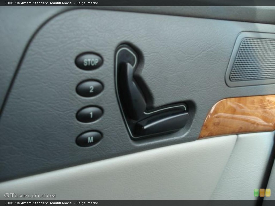 Beige Interior Controls for the 2006 Kia Amanti  #47146866