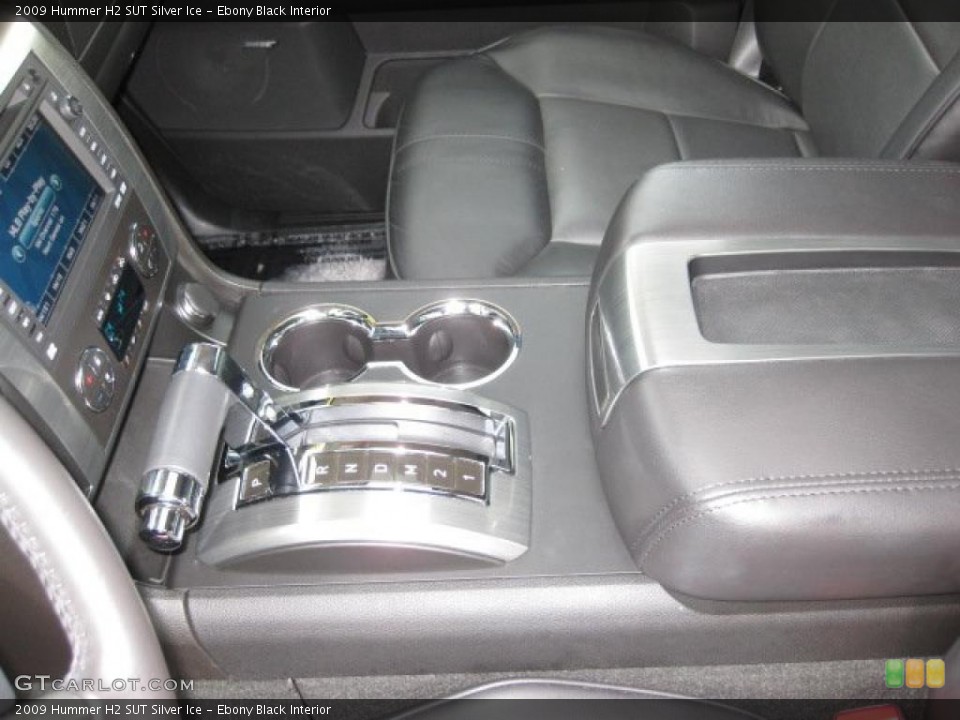 Ebony Black Interior Transmission for the 2009 Hummer H2 SUT Silver Ice #47148498