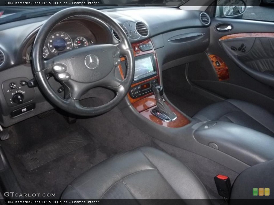 Charcoal Interior Prime Interior for the 2004 Mercedes-Benz CLK 500 Coupe #47148816