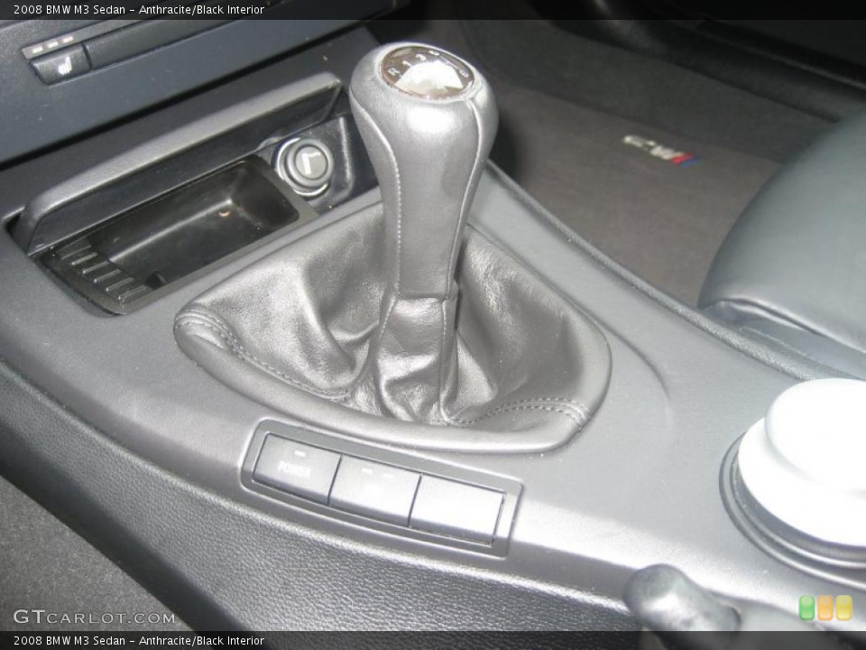 Anthracite/Black Interior Transmission for the 2008 BMW M3 Sedan #47152323