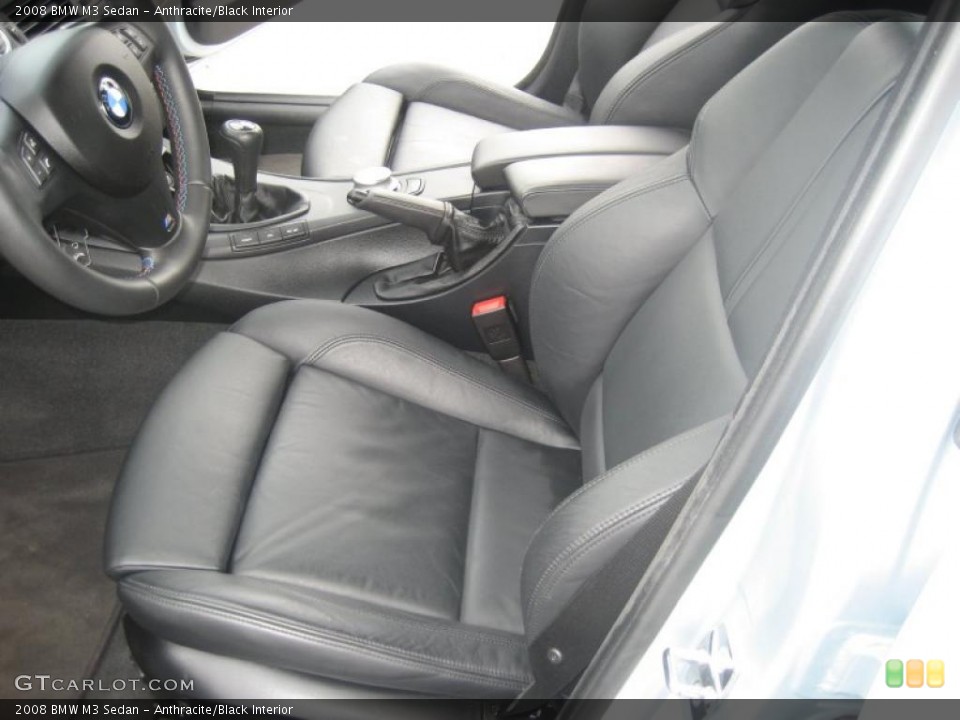 Anthracite/Black Interior Photo for the 2008 BMW M3 Sedan #47152416