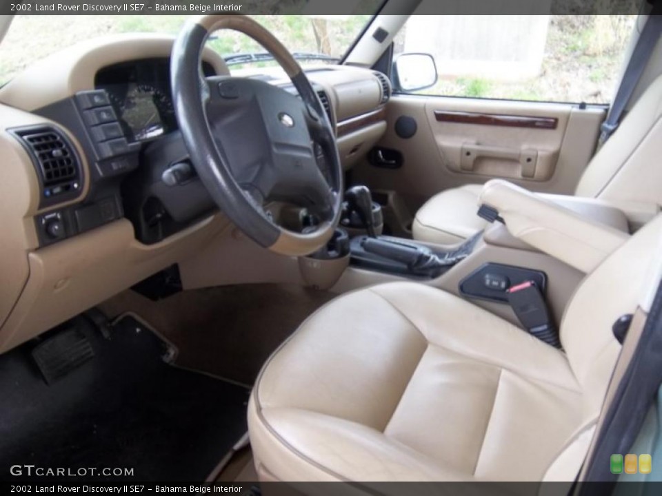 Bahama Beige Interior Photo for the 2002 Land Rover Discovery II SE7 #47153796
