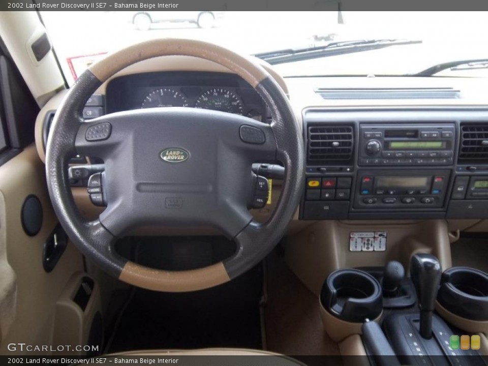 Bahama Beige Interior Dashboard for the 2002 Land Rover Discovery II SE7 #47153925