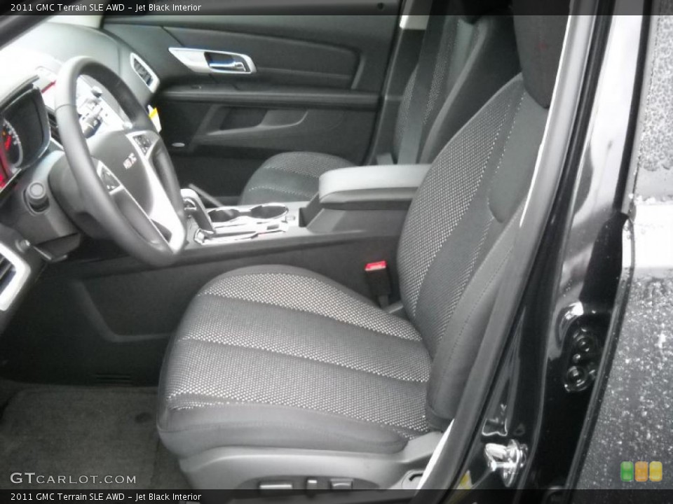 Jet Black Interior Photo for the 2011 GMC Terrain SLE AWD #47154717